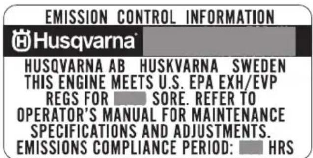 HUSQVARNA 580BFS - EPA III - 1