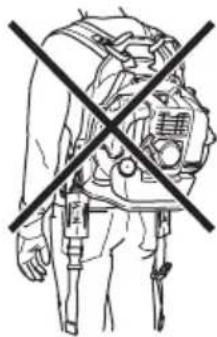HUSQVARNA 580BFS - Harness safety - 1