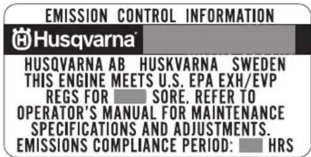 HUSQVARNA 580BFS - EPA III - 1