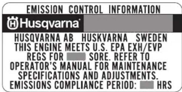 HUSQVARNA 580BFS - EPA III - 1