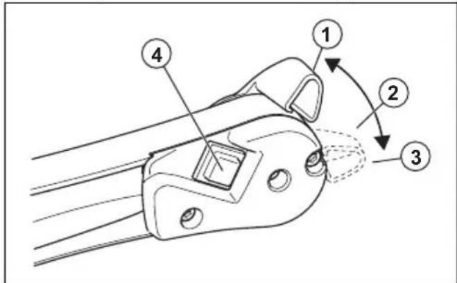 HUSQVARNA 580BFS - Pour actionner la gâchette d'accélérateur :580BFS Mark III - 1