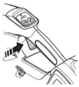 HUSQVARNA 120iB - Pour contrôler la gâchette de puissance - 1