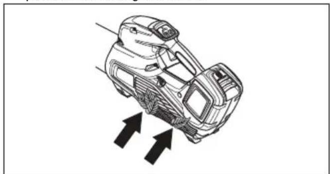 HUSQVARNA 120iB - Luchtinlaat controlleren - 1