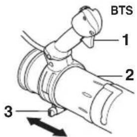 HUSQVARNA 580BTS Mark II - Mango de control - 1