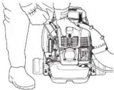 HUSQVARNA 580BTS Mark II - Starting - 1