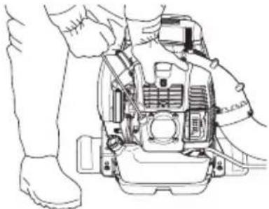HUSQVARNA 580BTS Mark II - Démarrage - 1