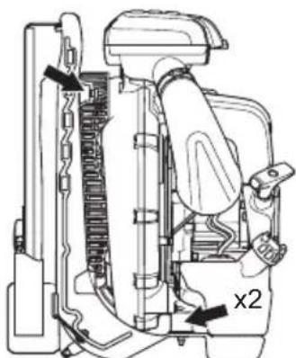 HUSQVARNA 560BFS - Sistema amortiguidor de vibraciones - 3