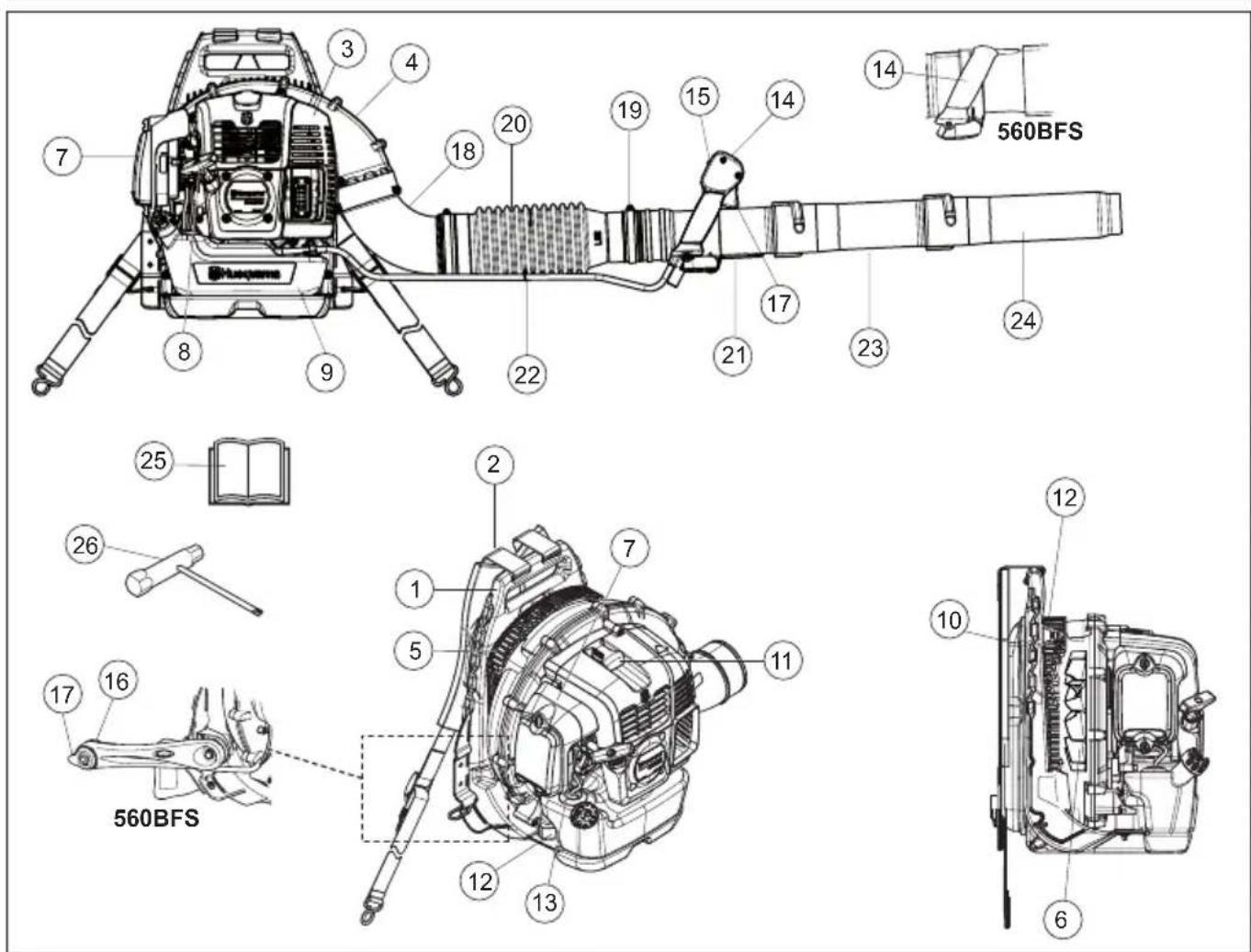 HUSQVARNA 560BFS - Cher client, - 1