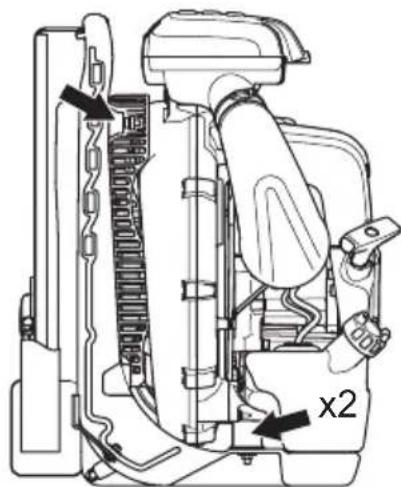 HUSQVARNA 560BFS - Vibration damping system - 1