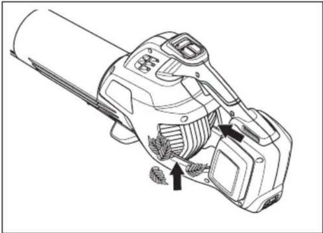 HUSQVARNA 230iB - To do a check of the air intake - 1