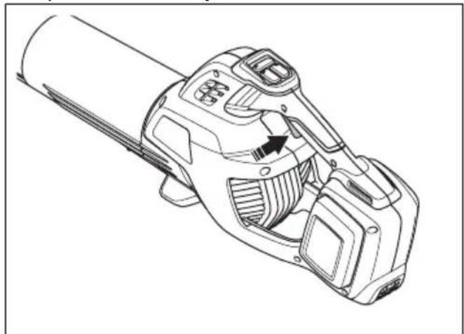 HUSQVARNA 230iB - To set the optimal airflow for your work - 1