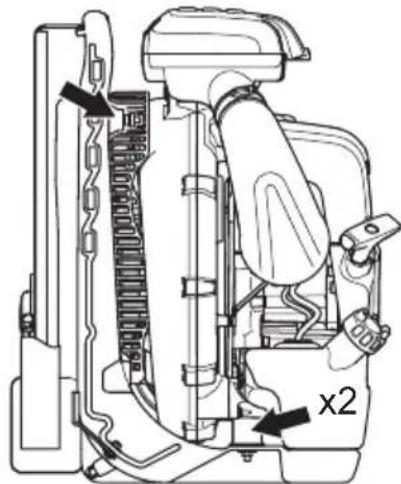 HUSQVARNA 560BTS - Vibration damping system - 1