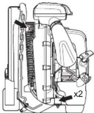 HUSQVARNA 560BTS - Vibration damping system - 3