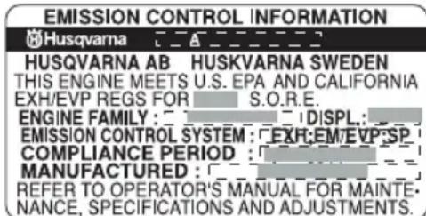 HUSQVARNA 350BF - Note the following before starting: - 4