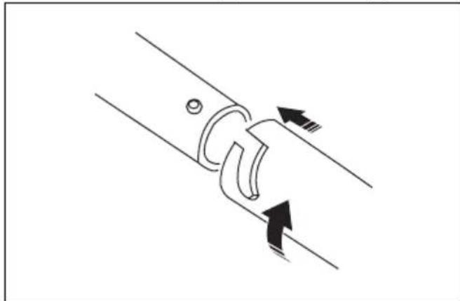 HUSQVARNA 580BFS Mark II - To assemble the tube and handle on the product :580BTS Mark II - 4