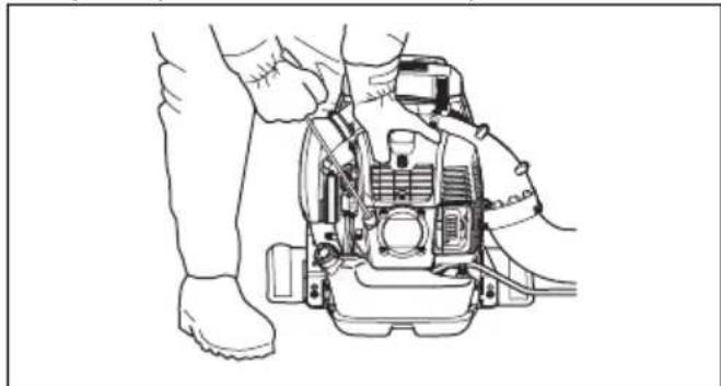 HUSQVARNA 580BFS Mark II - Para poder en marcha laquina - 2