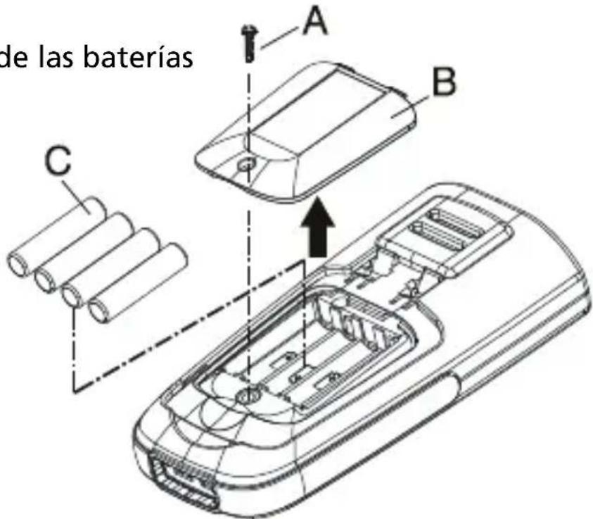 Amprobe TMD53 - Instalación y cambio de las baterías - 1