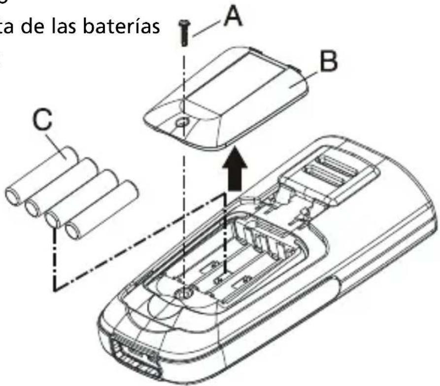 Amprobe TMD50 - Instalación y cambio de las baterías - 1