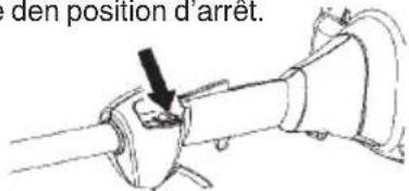 HUSQVARNA TS 138 - Bouton d'arrêt - 1