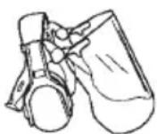 HUSQVARNA TS 138 - CUFFIE PROTETTIVE - 1