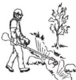 HUSQVARNA TS 138 - Esmines saugumo taisyklès - 5