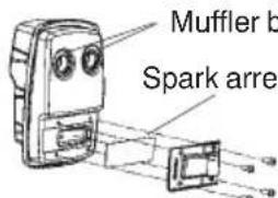 HUSQVARNA TS 138 - Muffler - 4