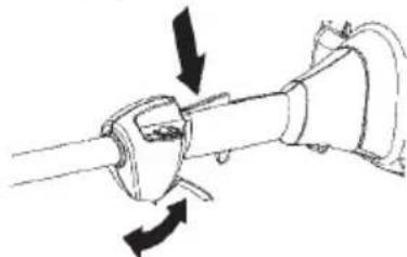 HUSQVARNA TS 138 - Throttle lock--out - 4