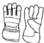 HUSQVARNA TS 138 - HANDSKAR - 1