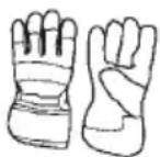 HUSQVARNA TS 138 - GLOVES - 1