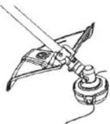 HUSQVARNA TS 138 - Cutting attachment guard - 3