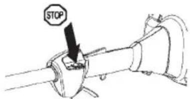 HUSQVARNA TS 138 - Stopping - 1