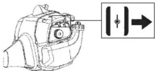 HUSQVARNA TS 138 - STARTOVÁNÍ A VYPÍNÁNÍ - 1