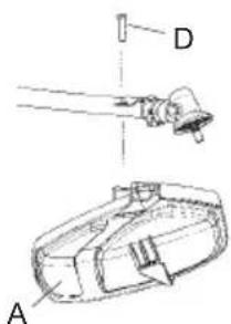 HUSQVARNA TS 138 - Trimmerikaitse ja trimmeripea paigaldamine (Model 128L) - 3