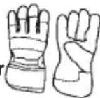 HUSQVARNA TS 138 - HANDSCHOENEN - 1