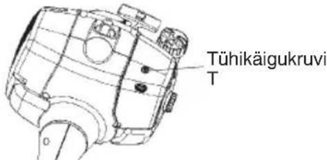 HUSQVARNA TS 138 - Tuhikäigu poore arvu T loppregu leerimine - 1