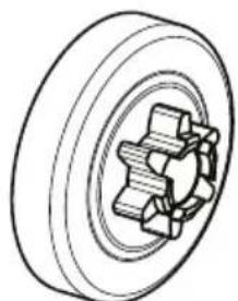 HUSQVARNA 472 - Kedjedrivhjul - 2
