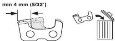 HUSQVARNA 472 - Kouruhampaan teroitus - 9