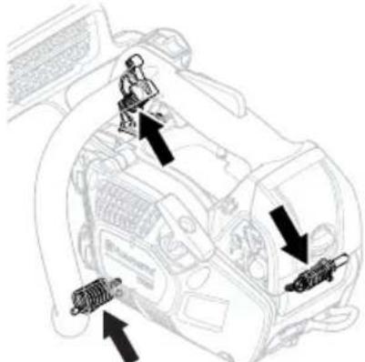 HUSQVARNA 472 - Avvibreringssystem - 2