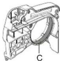 HUSQVARNA 472 - Takapotkusuojuksella varustetu ketjujarru - 4