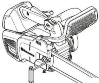 HUSQVARNA 472 - Spannen der Sägekette - 6