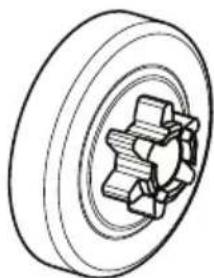 HUSQVARNA 472 - Ketjupyörä - 2