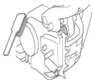 HUSQVARNA 472 - Takapotkusuojuksella varustettuketjujarru - 2