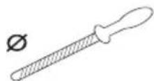 HUSQVARNA 472 - Rundfilsdiameter - 1