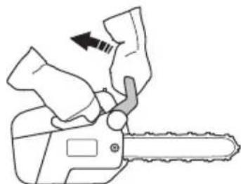 HUSQVARNA 472 - Freno della catena con protezione anticontraccolpo - 10