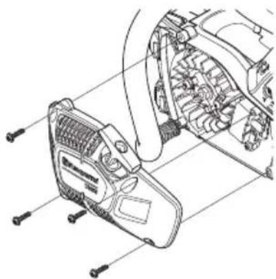 HUSQVARNA 472 - Katkenneen tai kuluneen käynistysnarun vaihto - 3