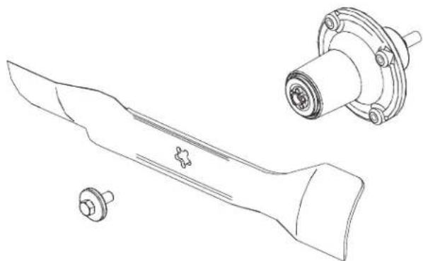HUSQVARNA TS 38 - ARRIERE (ROS) : - 2