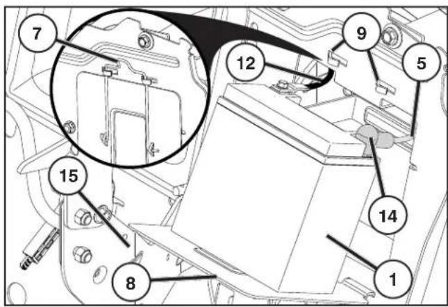 HUSQVARNA TC 142T - Oil drain valve - 2