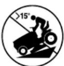 HUSQVARNA TC 138T - 경사 작업 - 6