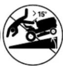 HUSQVARNA TC 138T - 경사 작업 - 5