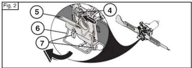 HUSQVARNA TS 342 - INSTALLATION DE LA LAME - 2